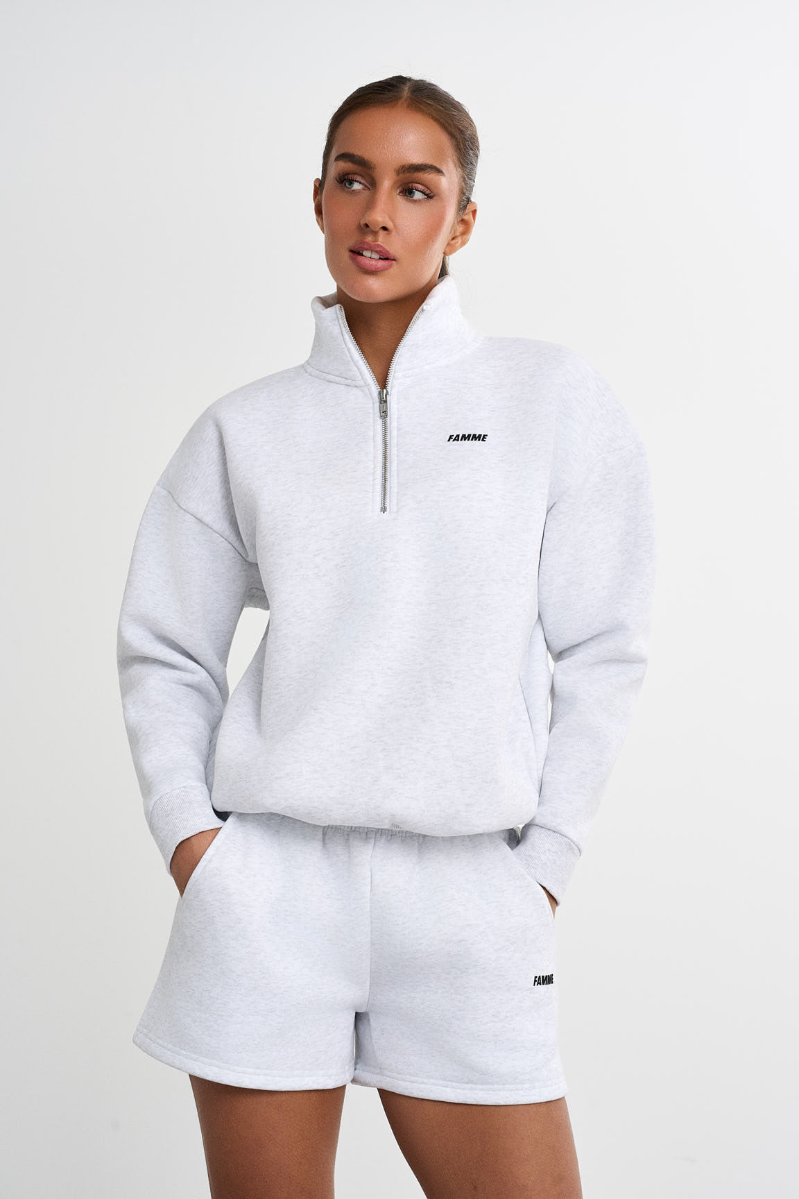Half Zip Sweater | Super Soft Comfort | Free Exchange – Famme