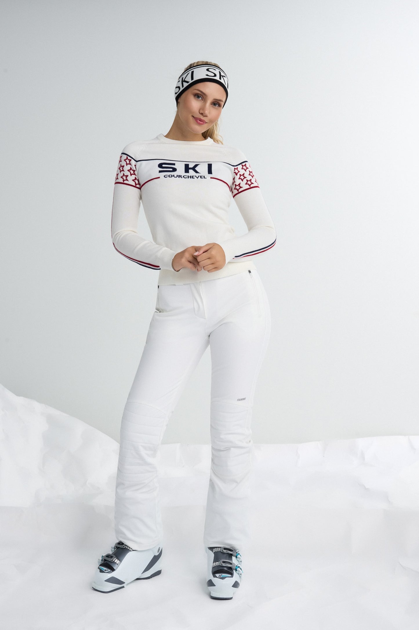 Alpes Crew Neck Sweater - for dame - Famme - 