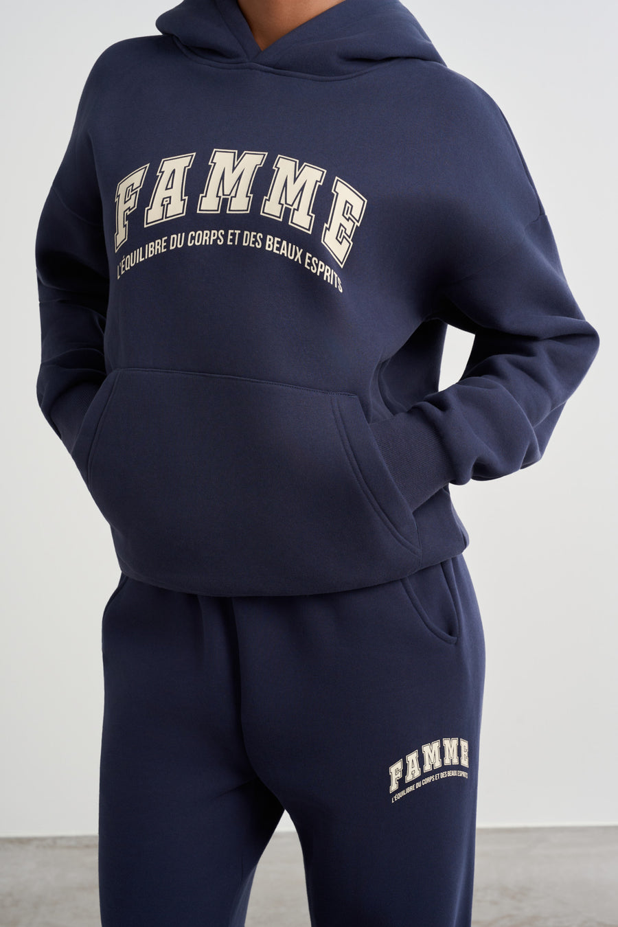 Équilibre Oversized Hoodie · Blue