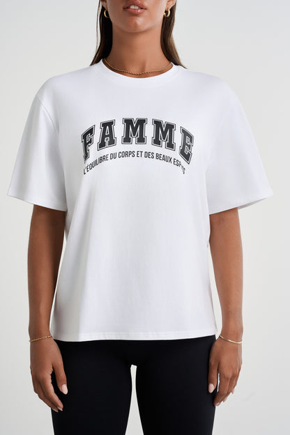 Équilibre Oversized T-Shirt - for dame - Famme - T-Shirt