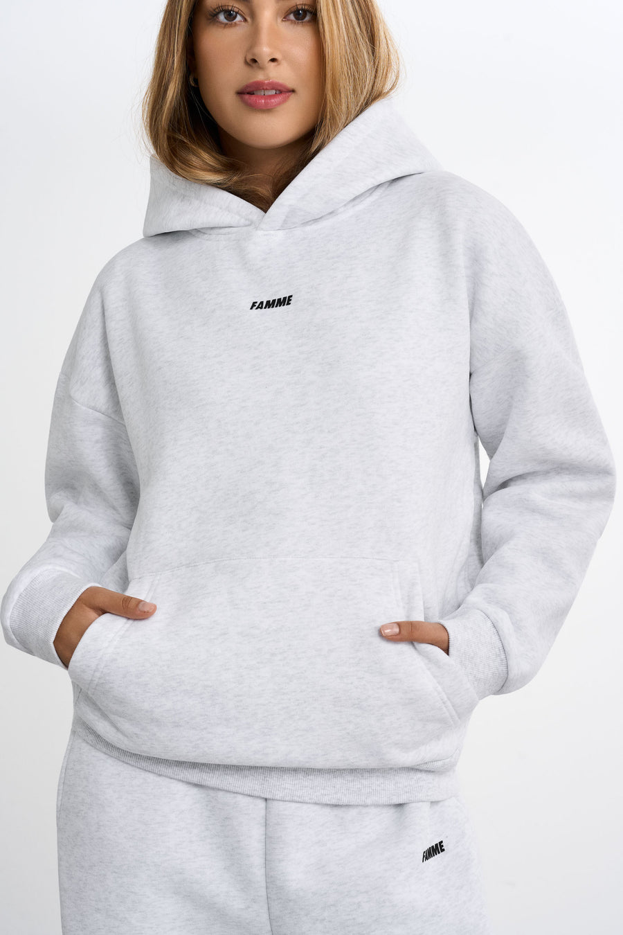 Essential Oversized Hoodie · Grey