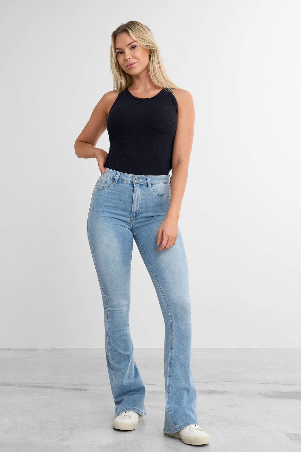 Flare Jeans V2 - for dame - Famme - Jeans