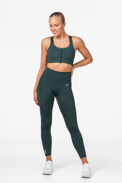 Green Techna Sports Bra - for dame - Famme - Sports Bra